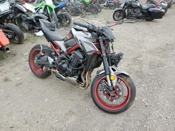 Salvage motorcycles for sale at Elgin, IL auction: 2023 Kawasaki ZR900 F