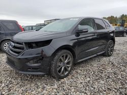 Salvage cars for sale at Wayland, MI auction: 2016 Ford Edge Sport