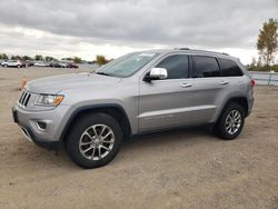 Salvage cars for sale from Copart Ontario Auction, ON: 2014 Jeep Grand Cherokee Limited