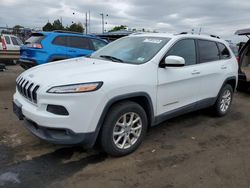 Salvage cars for sale from Copart Denver, CO: 2017 Jeep Cherokee Latitude