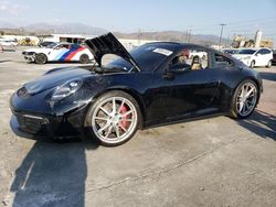 Salvage cars for sale at Sun Valley, CA auction: 2020 Porsche 911 Carrera S