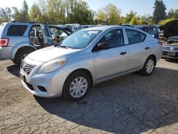 Salvage cars for sale from Copart Portland, OR: 2012 Nissan Versa S
