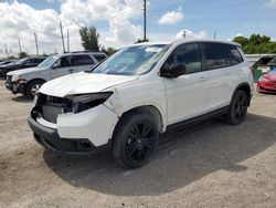 Vehiculos salvage en venta de Copart Miami, FL: 2019 Honda Passport Sport