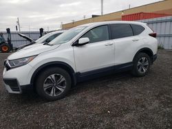 Salvage cars for sale from Copart Ontario Auction, ON: 2022 Honda CR-V LX