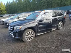 Salvage cars for sale from Copart Graham, WA: 2018 Mercedes-Benz GLS 450 4matic
