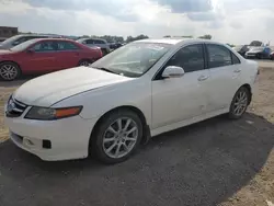 Salvage cars for sale at Kansas City, KS auction: 2006 Acura TSX