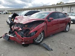 Salvage cars for sale at Louisville, KY auction: 2019 Ford Fusion SE