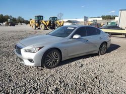 Salvage cars for sale at Hueytown, AL auction: 2018 Infiniti Q50 Luxe