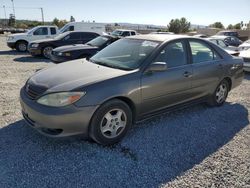 Salvage cars for sale at Mentone, CA auction: 2004 Toyota Camry LE