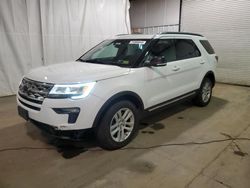 Salvage cars for sale at Central Square, NY auction: 2018 Ford Explorer XLT