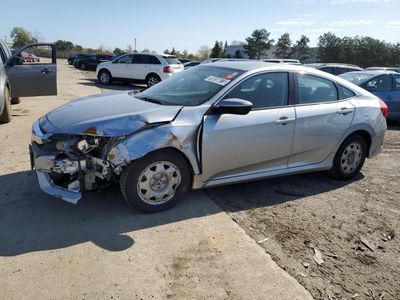 Salvage cars for sale from Copart Wheeling, IL: 2017 Honda Civic LX