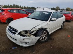 Salvage cars for sale from Copart Dyer, IN: 2009 Subaru Legacy 2.5I
