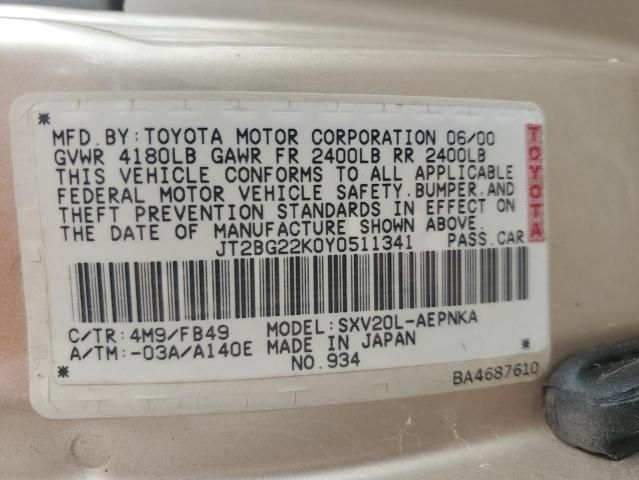 2000 Toyota Camry CE
