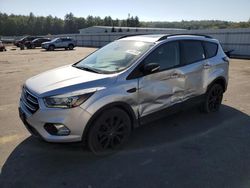 Salvage cars for sale from Copart Windham, ME: 2017 Ford Escape Titanium