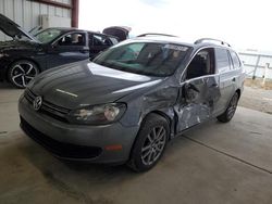 Salvage cars for sale from Copart Helena, MT: 2014 Volkswagen Jetta TDI