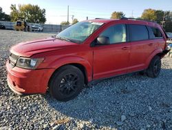 Salvage cars for sale from Copart Mebane, NC: 2020 Dodge Journey SE