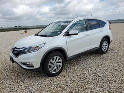 Vehiculos salvage en venta de Copart Temple, TX: 2015 Honda CR-V EXL