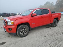 Salvage cars for sale at Ellwood City, PA auction: 2016 GMC Canyon SLE