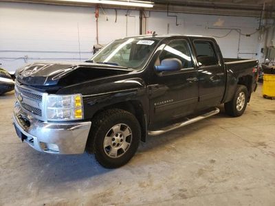 Salvage cars for sale from Copart Wheeling, IL: 2012 Chevrolet Silverado K1500 LT