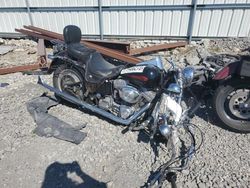 Salvage motorcycles for sale at Earlington, KY auction: 2001 Harley-Davidson Fxsti