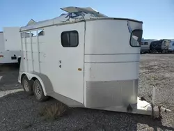 Salvage Trucks with No Bids Yet For Sale at auction: 1995 Logan Horse Trailer