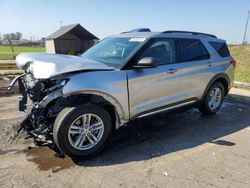 Ford Explorer xlt salvage cars for sale: 2021 Ford Explorer XLT