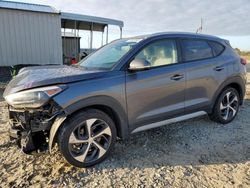 Salvage cars for sale from Copart Tifton, GA: 2017 Hyundai Tucson Limited