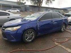 Toyota Camry LE salvage cars for sale: 2015 Toyota Camry LE