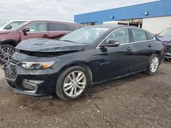 Salvage cars for sale at Woodhaven, MI auction: 2016 Chevrolet Malibu LT
