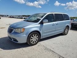 Salvage cars for sale from Copart West Palm Beach, FL: 2013 Chrysler Town & Country Touring