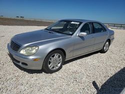 Mercedes-Benz s 430 salvage cars for sale: 2003 Mercedes-Benz S 430