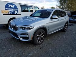 Salvage cars for sale from Copart Arlington, WA: 2021 BMW X3 XDRIVE30E