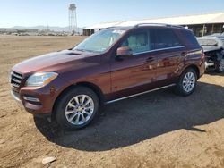 Vehiculos salvage en venta de Copart Phoenix, AZ: 2015 Mercedes-Benz ML 250 Bluetec