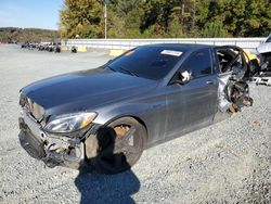 Salvage cars for sale from Copart Concord, NC: 2017 Mercedes-Benz C 43 4matic AMG