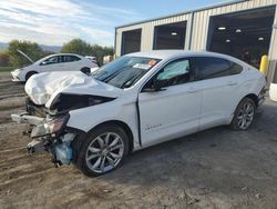 Salvage cars for sale from Copart Chambersburg, PA: 2017 Chevrolet Impala LT