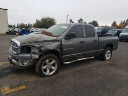 Salvage cars for sale from Copart Woodburn, OR: 2007 Dodge RAM 1500 ST