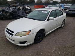 Subaru Legacy salvage cars for sale: 2008 Subaru Legacy 2.5I