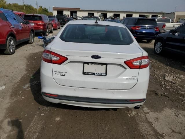 2013 Ford Fusion SE Hybrid