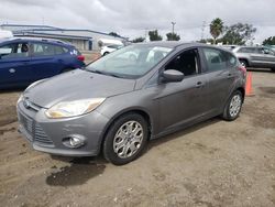 Salvage cars for sale at San Diego, CA auction: 2012 Ford Focus SE