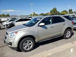 Vehiculos salvage en venta de Copart Littleton, CO: 2015 Chevrolet Equinox LT