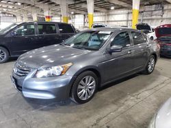 Salvage cars for sale from Copart Woodburn, OR: 2011 Honda Accord EXL