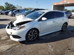 Salvage cars for sale from Copart Fort Wayne, IN: 2016 Scion IM
