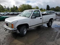 Salvage cars for sale at Portland, OR auction: 2000 GMC Sierra C2500
