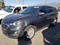 Salvage cars for sale from Copart Rancho Cucamonga, CA: 2018 Chevrolet Equinox LT