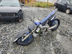 Salvage motorcycles for sale at Byron, GA auction: 2021 Yamaha YZ250 F