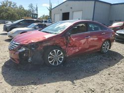 Salvage cars for sale from Copart Savannah, GA: 2013 Hyundai Sonata SE