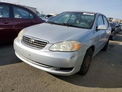 Salvage cars for sale from Copart Martinez, CA: 2007 Toyota Corolla CE