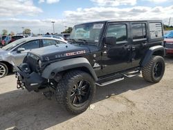 Jeep Wrangler salvage cars for sale: 2016 Jeep Wrangler Unlimited Rubicon