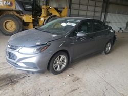 Salvage cars for sale at Des Moines, IA auction: 2018 Chevrolet Cruze LT