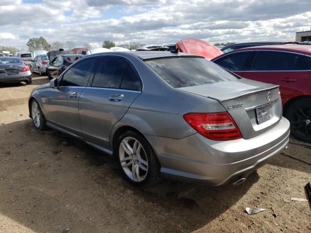 2013 Mercedes-Benz C 300 4matic